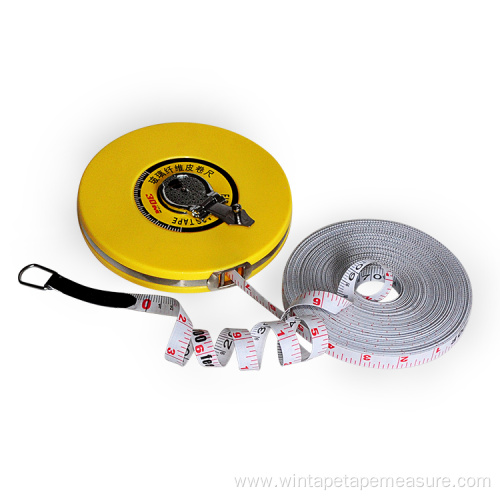 30m 50m Fiberglass Building Long Measure Tape